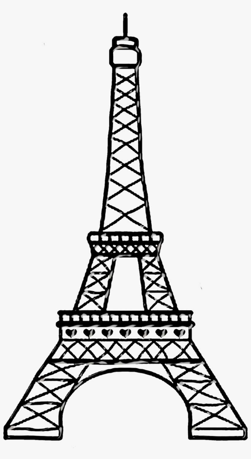 Detail Clipart Eiffel Tower Nomer 2