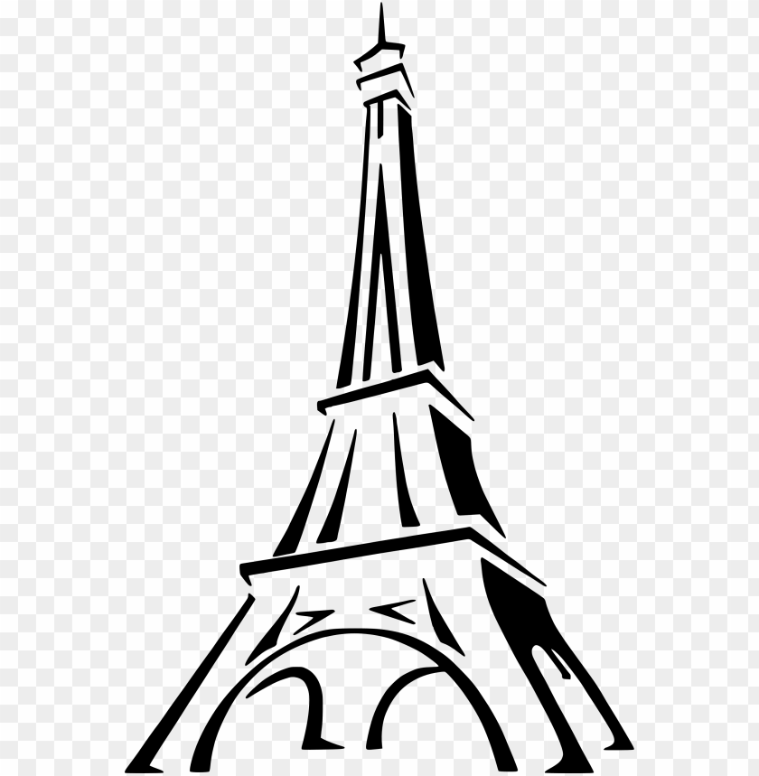 Detail Clipart Eiffel Tower Nomer 13
