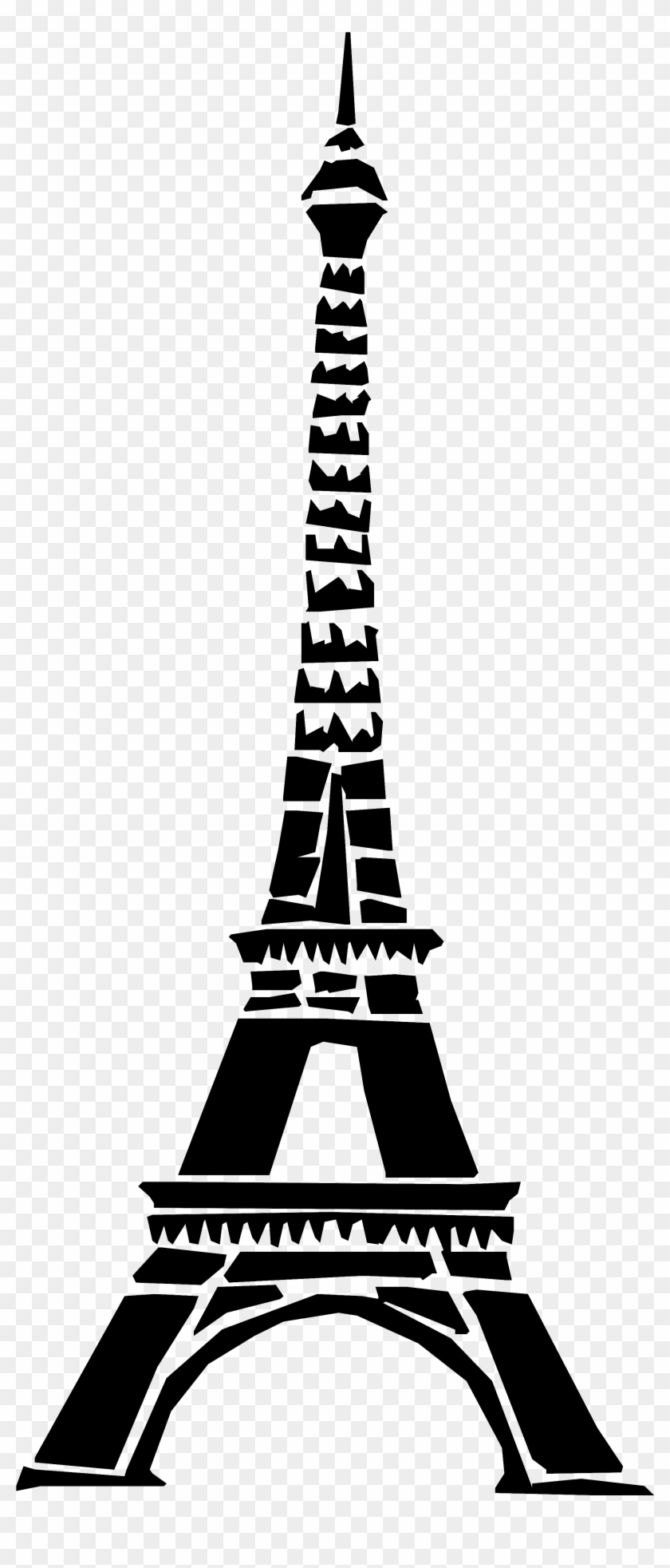 Detail Clipart Eiffel Tower Nomer 44