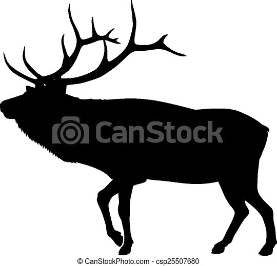 Detail Clipart Elk Nomer 32