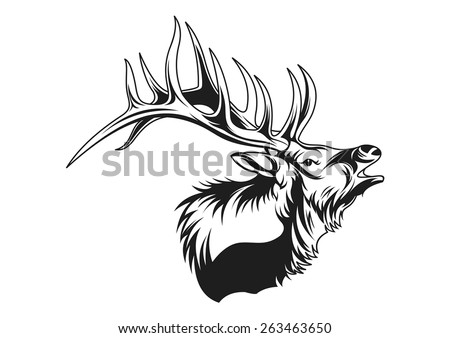 Detail Clipart Elk Nomer 48