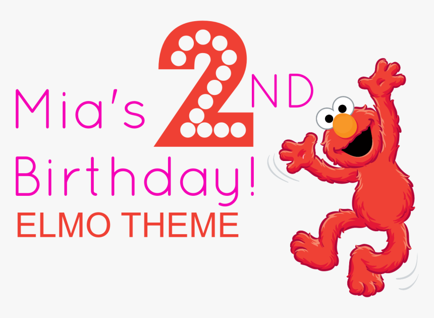 Detail Clipart Elmo 2nd Birthday Nomer 19