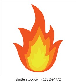 Detail Clipart Fire Nomer 12