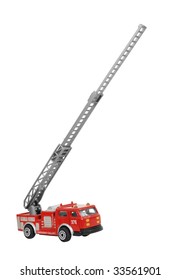 Detail Clipart Fire Truck Ladder Nomer 38