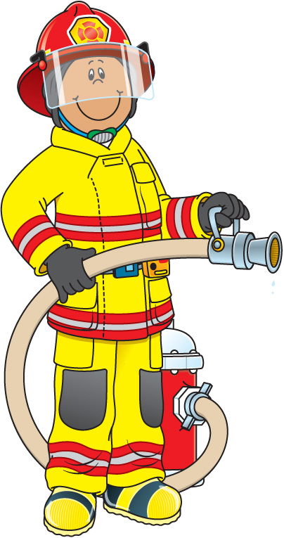 Detail Clipart Firefighter Nomer 26