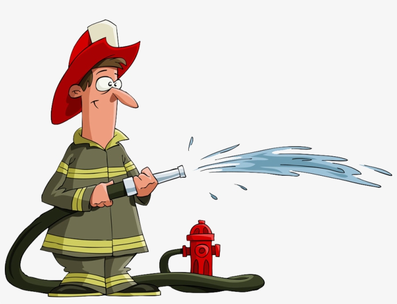 Detail Clipart Firefighter Nomer 35