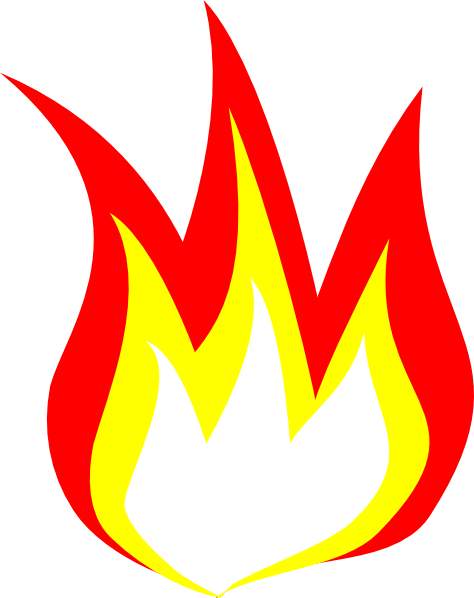 Detail Clipart Flame Nomer 32
