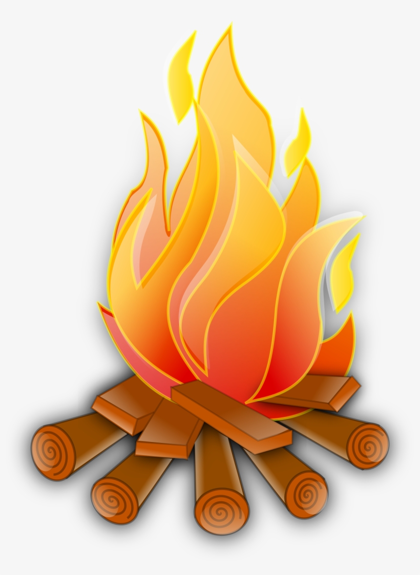 Detail Clipart Flame Nomer 45