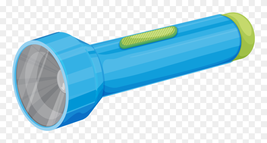 Detail Clipart Flashlight Nomer 29