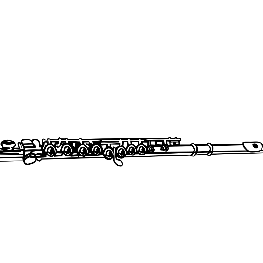 Detail Clipart Flutes Nomer 26