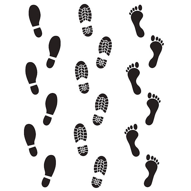 Detail Clipart Footprints Nomer 4