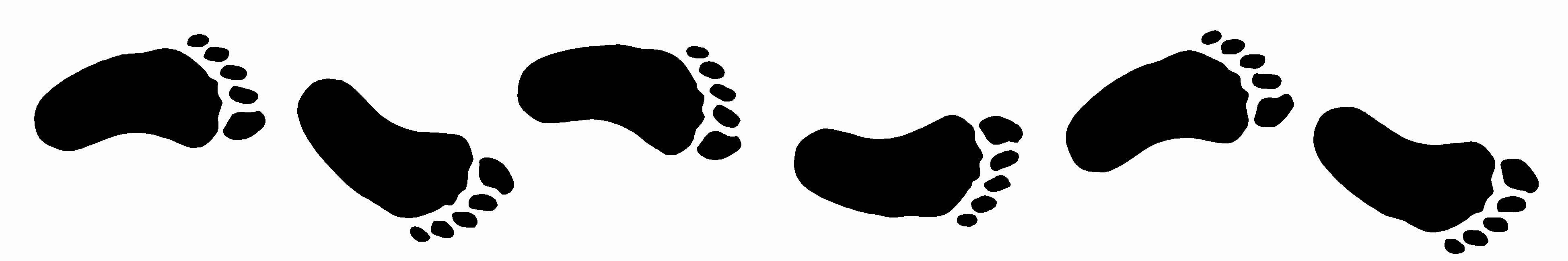 Detail Clipart Footprints Walking Nomer 14