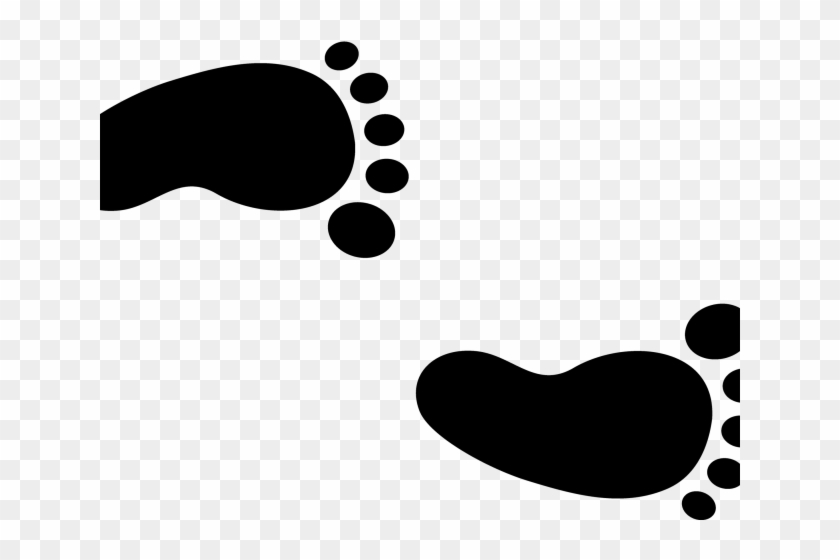 Detail Clipart Footprints Walking Nomer 28