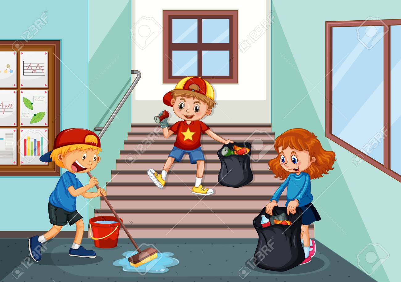 Detail Clipart For Cleaning Nomer 33