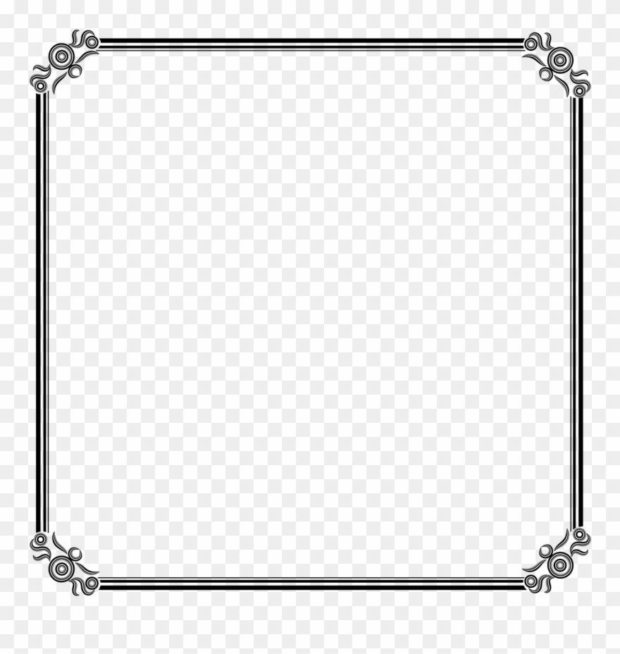 Detail Clipart Frame Png Nomer 54