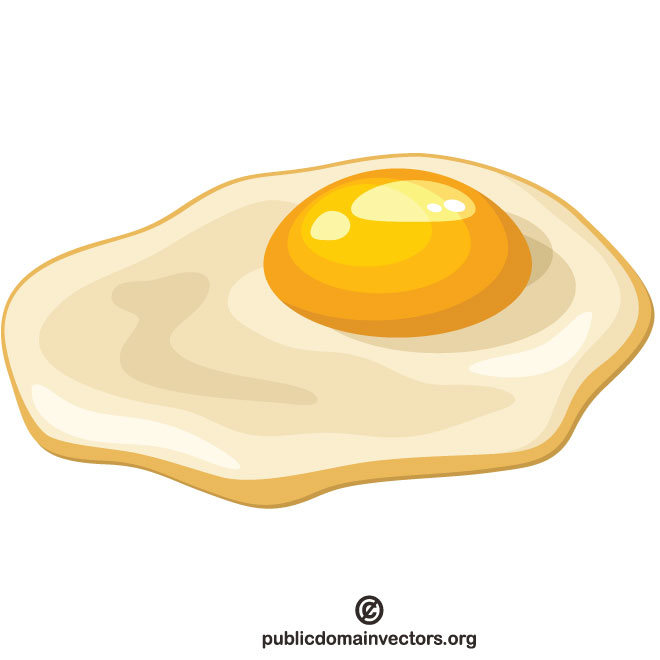 Clipart Fried Egg - KibrisPDR