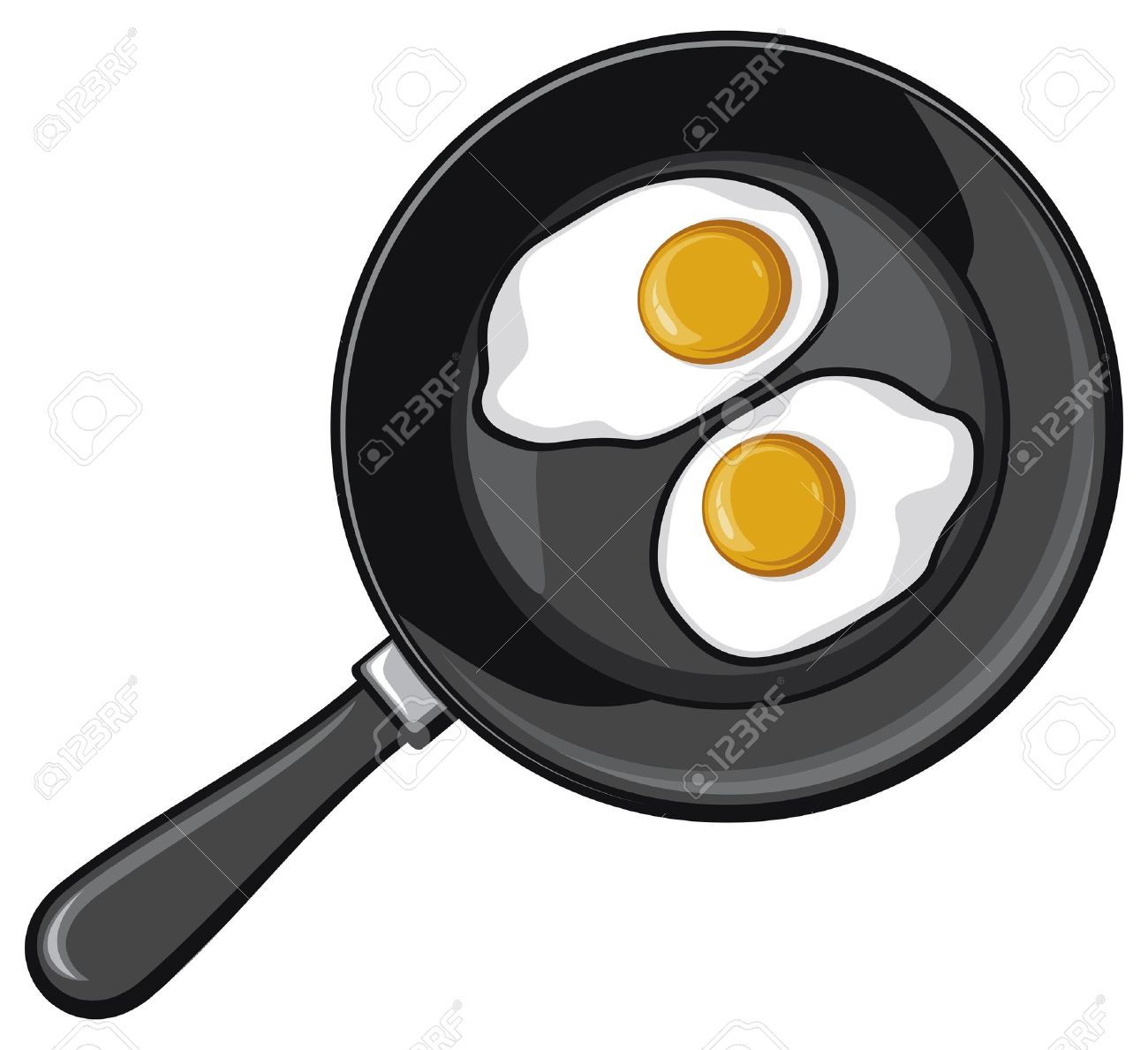 Detail Clipart Fried Egg Nomer 3