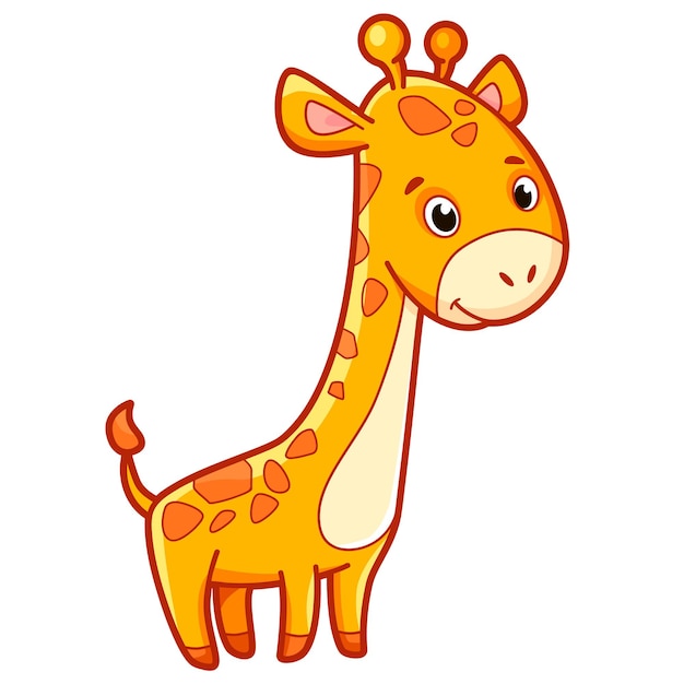 Detail Clipart Giraffe Nomer 16