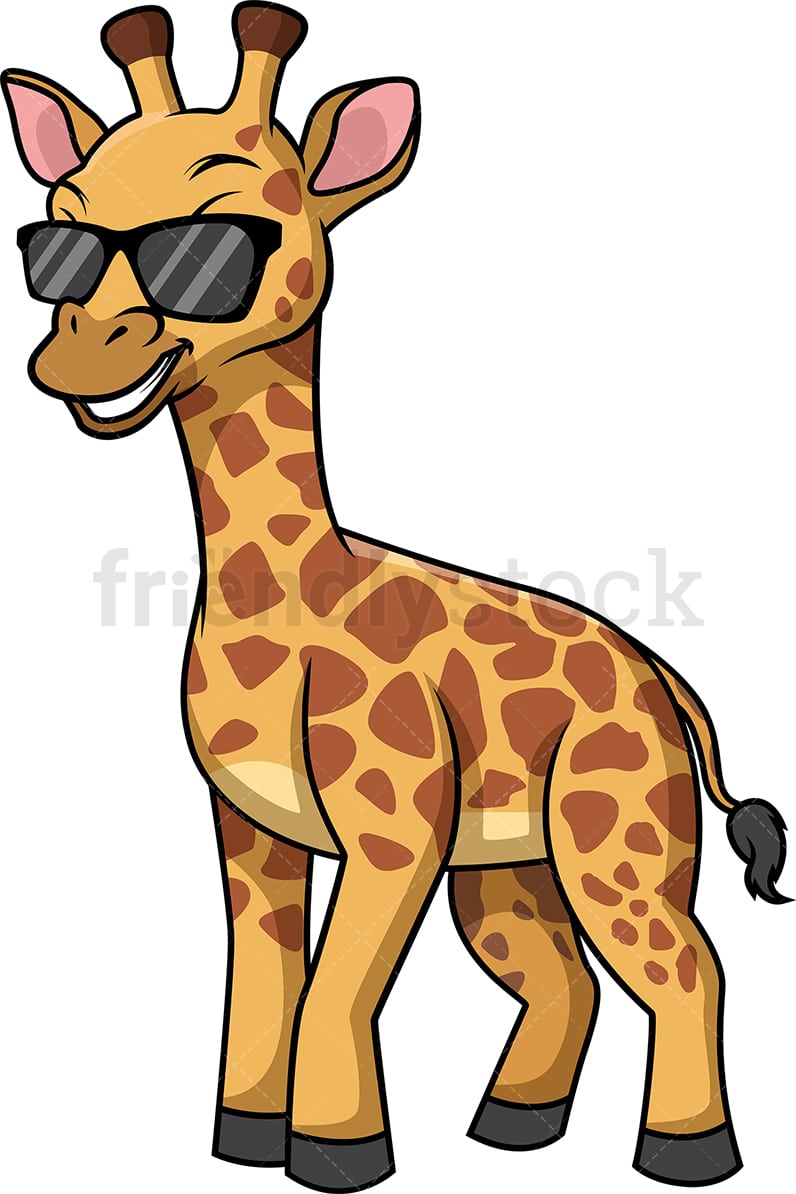 Detail Clipart Giraffe Nomer 18