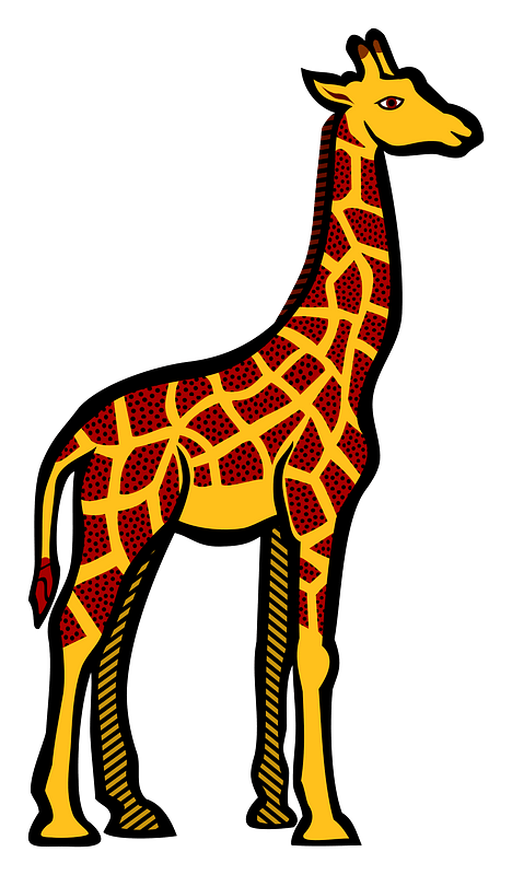 Detail Clipart Giraffe Nomer 36