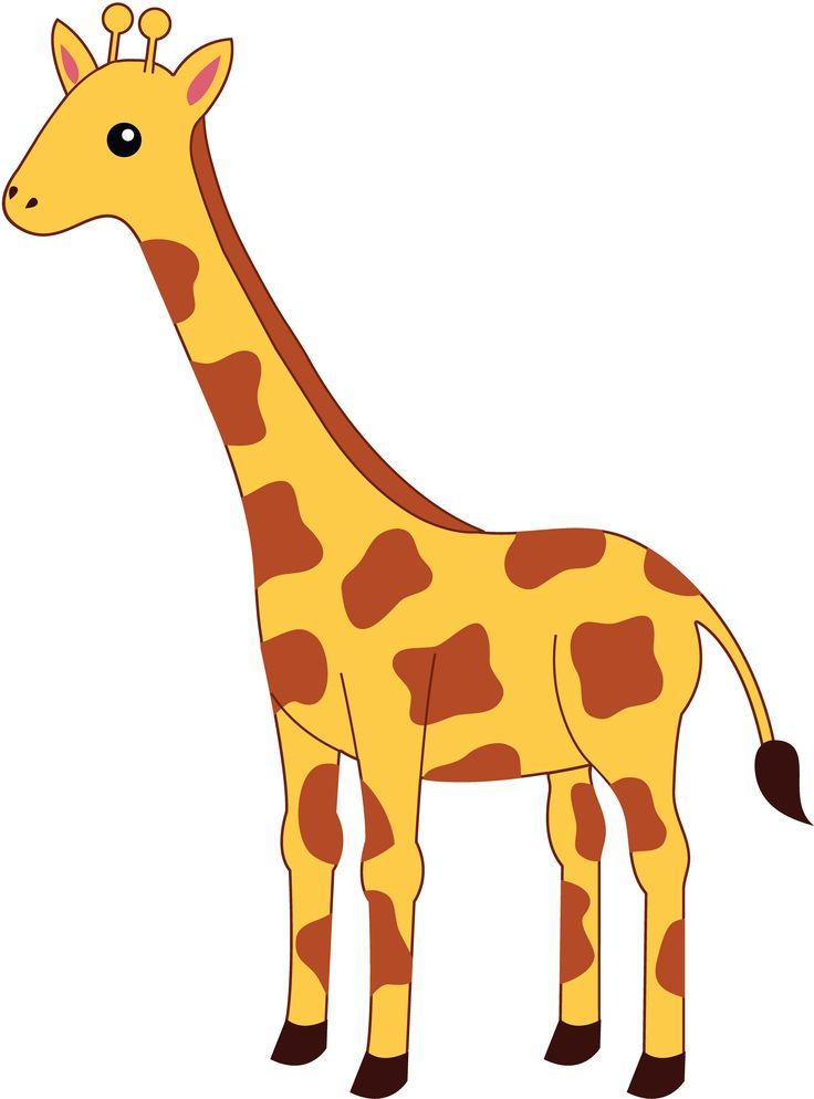 Detail Clipart Giraffe Nomer 5