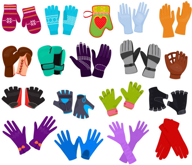 Detail Clipart Gloves Nomer 19