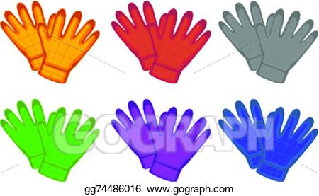 Detail Clipart Gloves Nomer 33