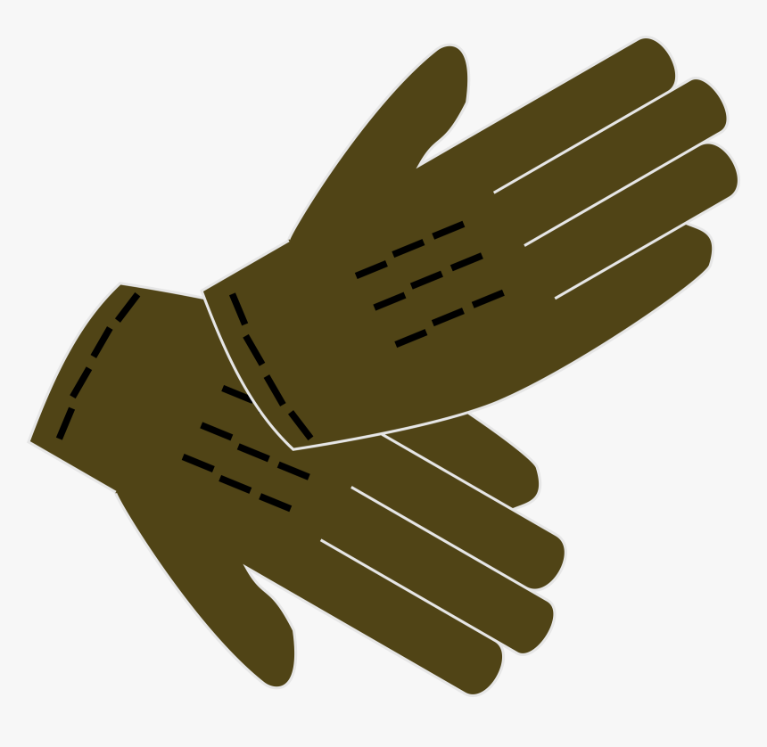 Detail Clipart Gloves Nomer 38