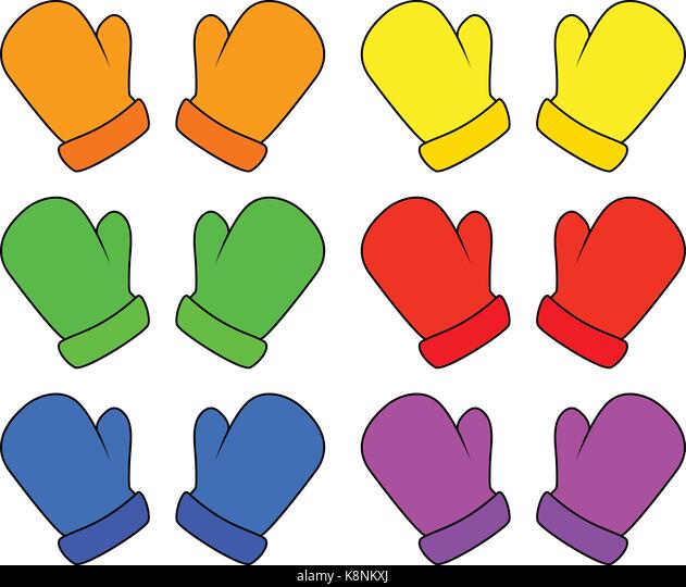 Detail Clipart Gloves Nomer 45