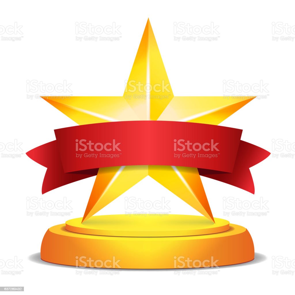 Detail Clipart Gold Star Award Nomer 45