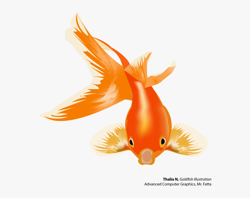 Detail Clipart Goldfish Nomer 43