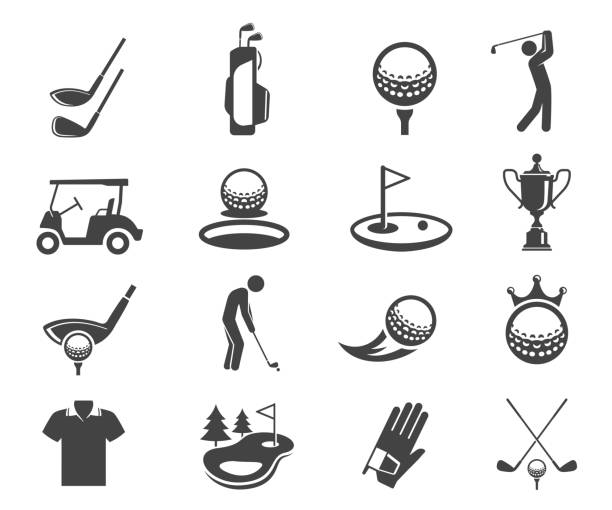 Detail Clipart Golf Silhouette Nomer 13