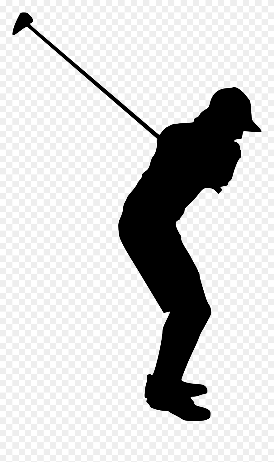 Detail Clipart Golf Silhouette Nomer 44