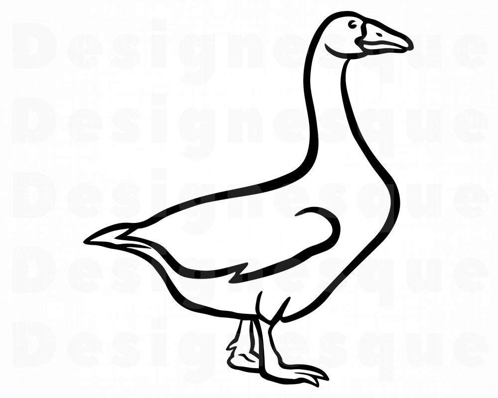 Detail Clipart Goose Nomer 18