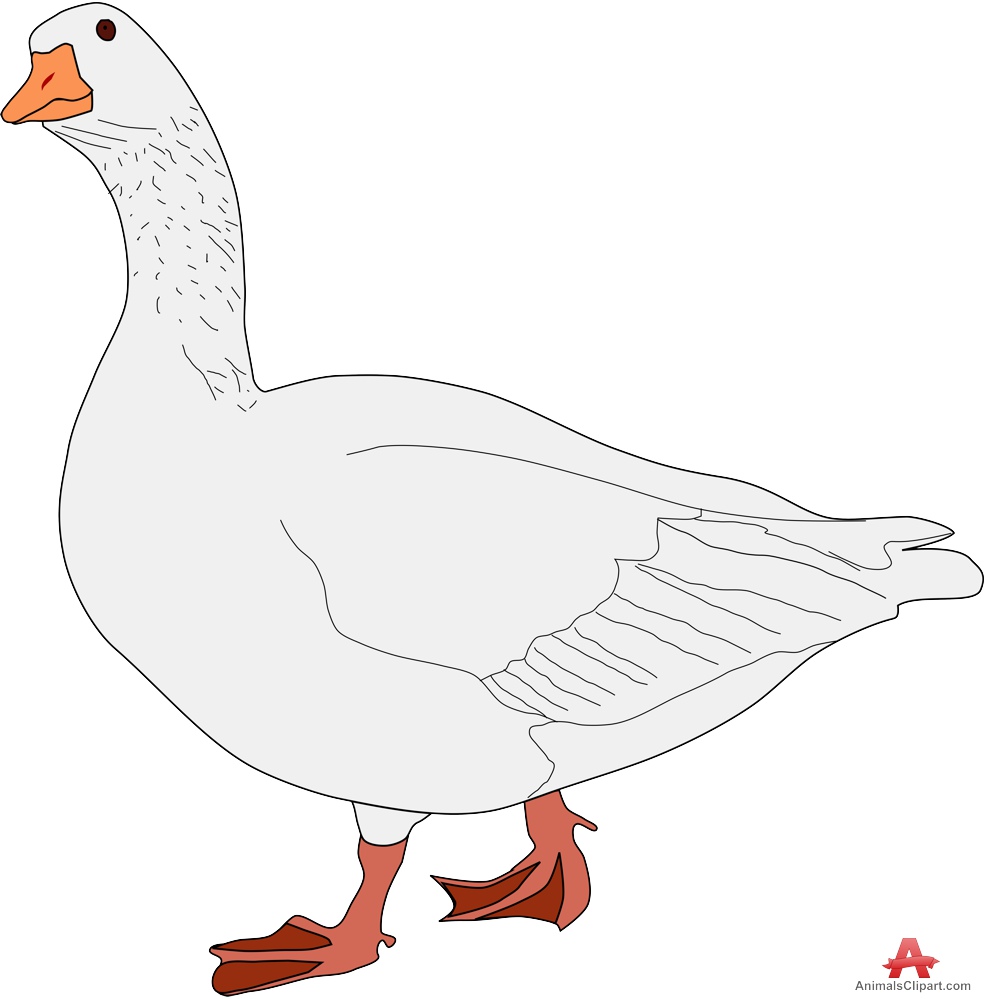 Detail Clipart Goose Nomer 31