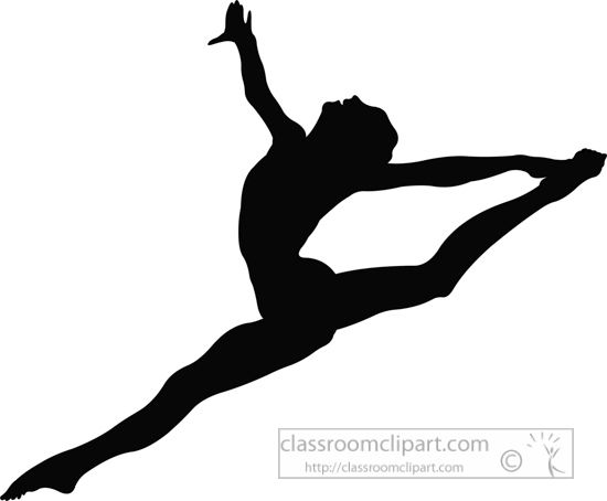 Detail Clipart Gymnastics Nomer 9