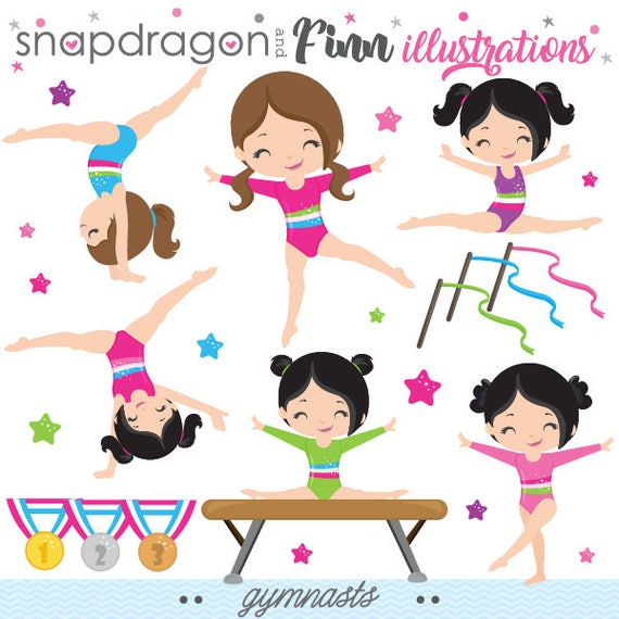 Detail Clipart Gymnastics Nomer 51