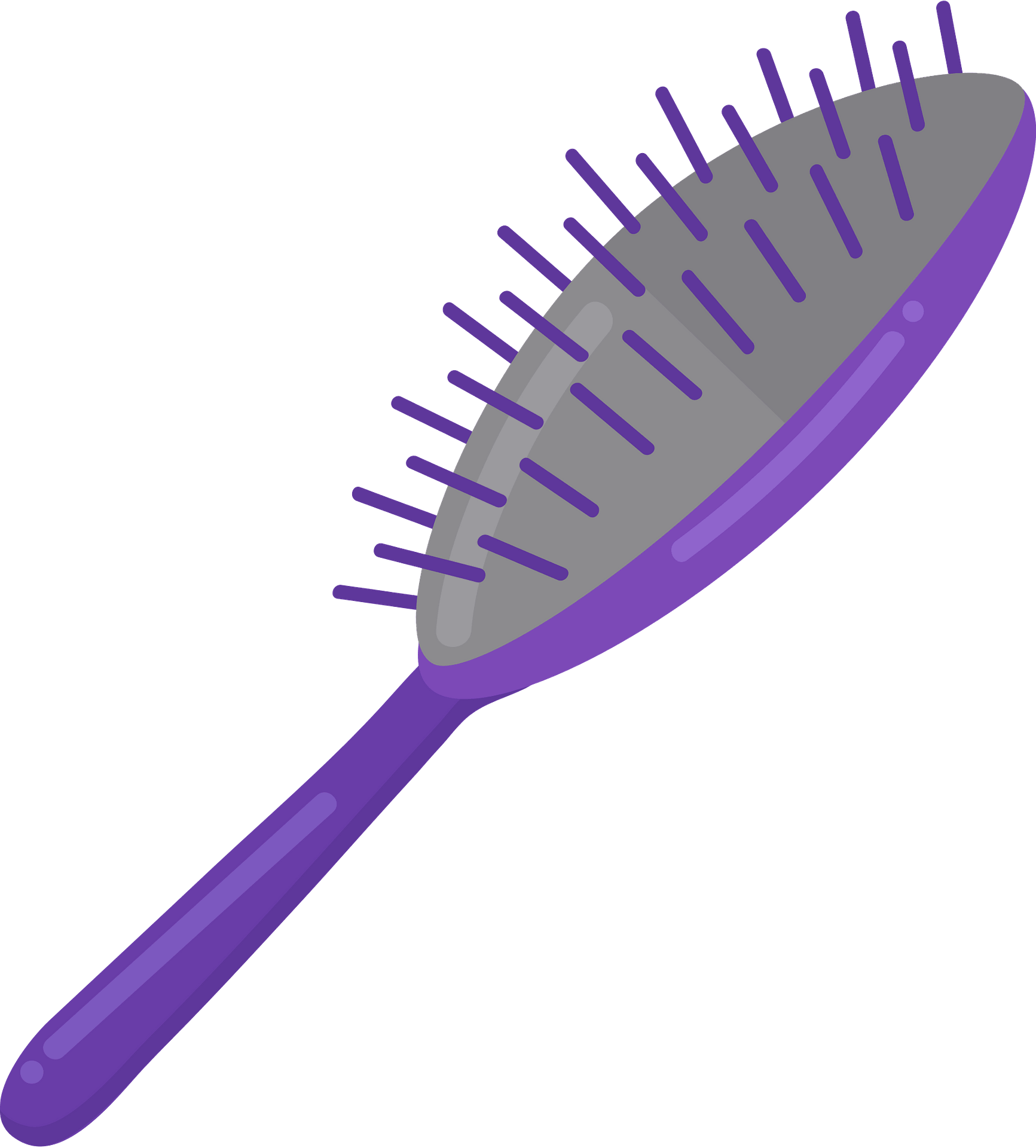 Detail Clipart Hairbrush Nomer 13