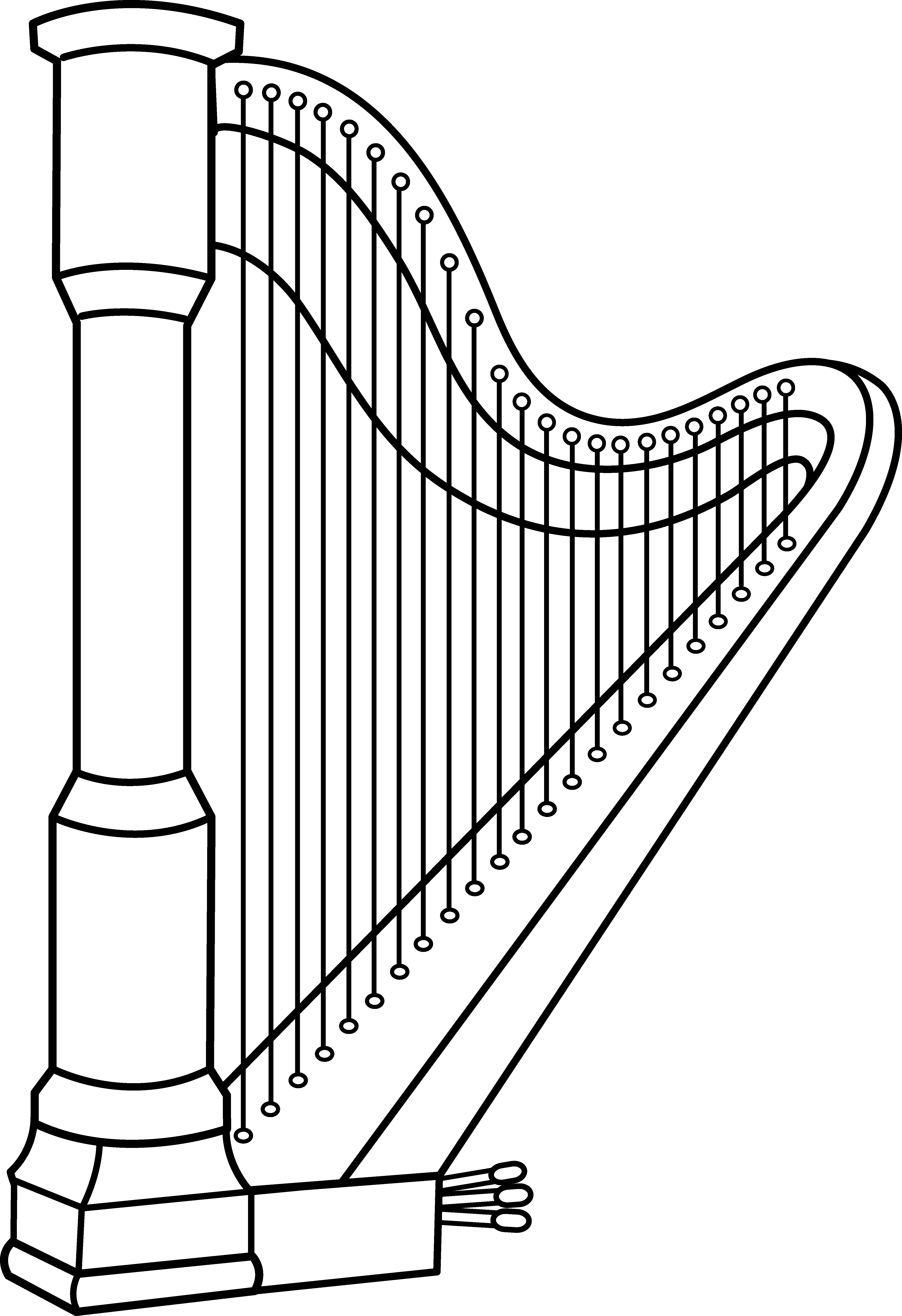 Detail Clipart Harp Nomer 19