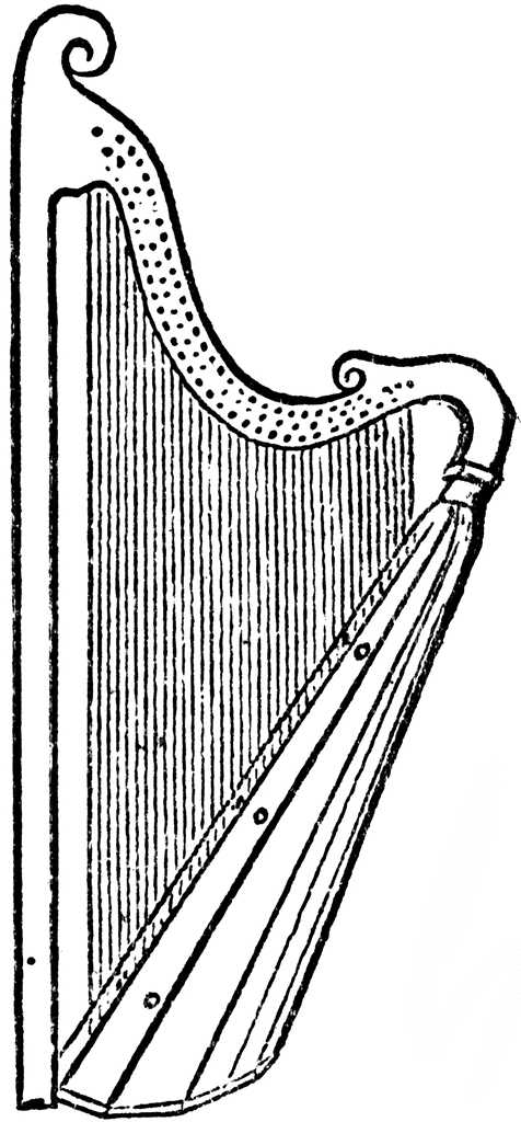 Detail Clipart Harp Nomer 31