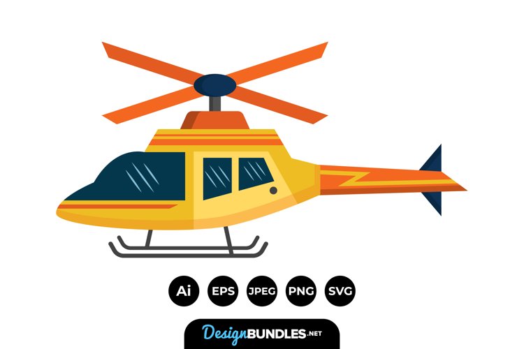 Detail Clipart Helicopter Nomer 19