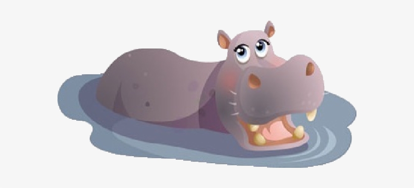 Detail Clipart Hippo Nomer 19