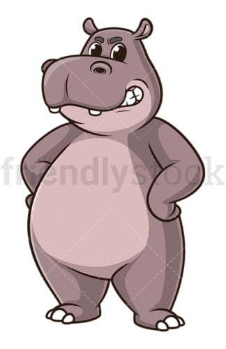 Detail Clipart Hippo Nomer 46