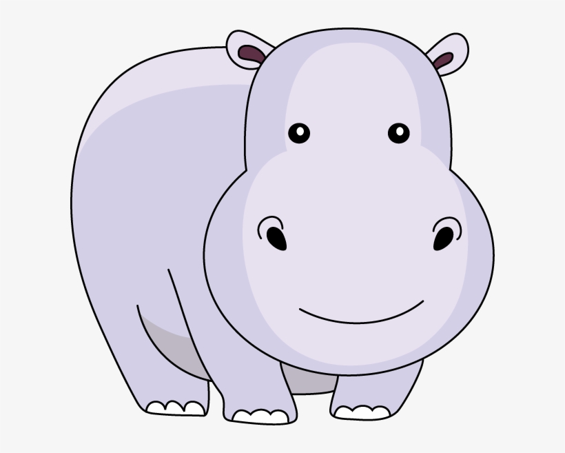 Detail Clipart Hippo Nomer 6