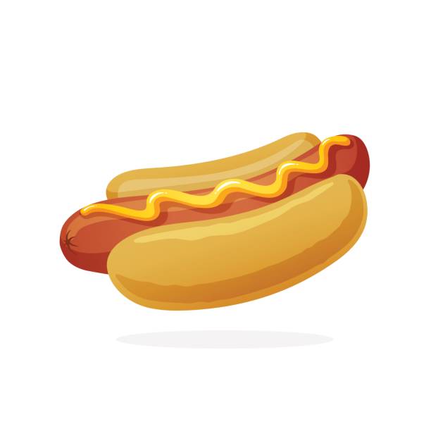 Detail Clipart Hot Dog Nomer 3