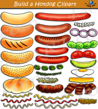 Detail Clipart Hot Dog Nomer 28