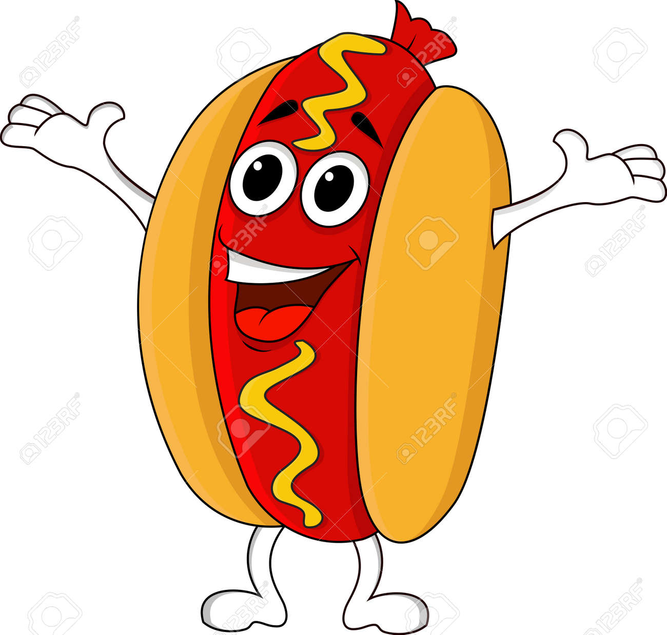 Download Clipart Hot Dogs Nomer 19