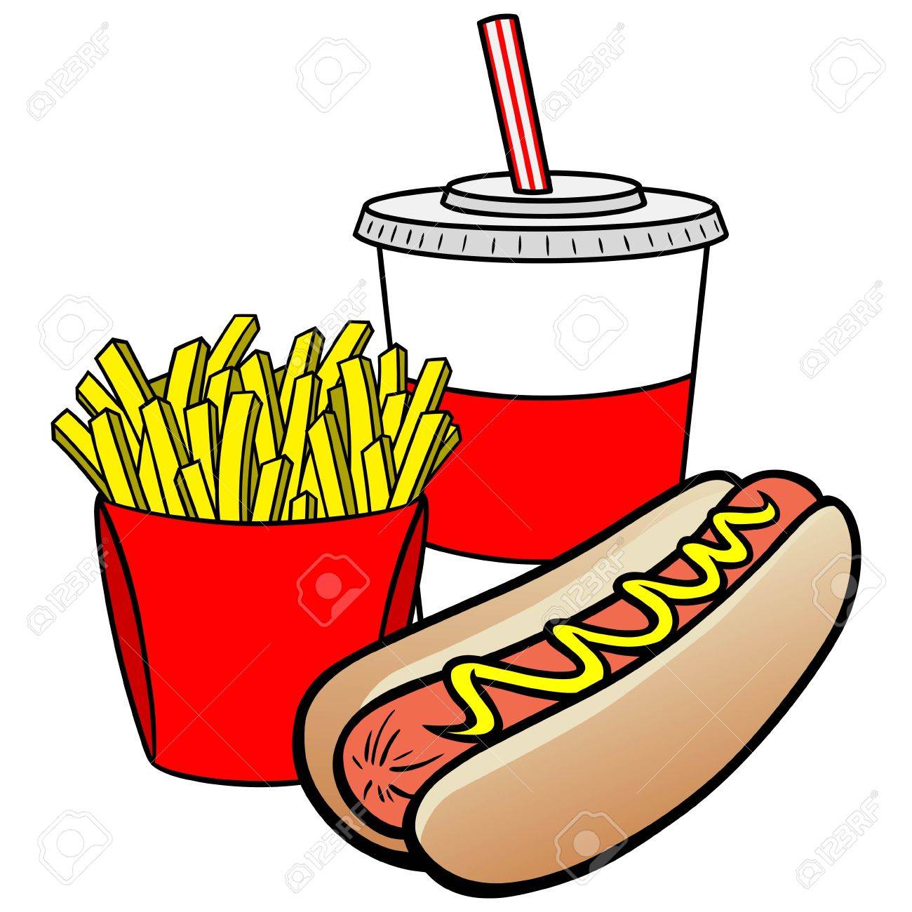 Detail Clipart Hot Dogs Nomer 40