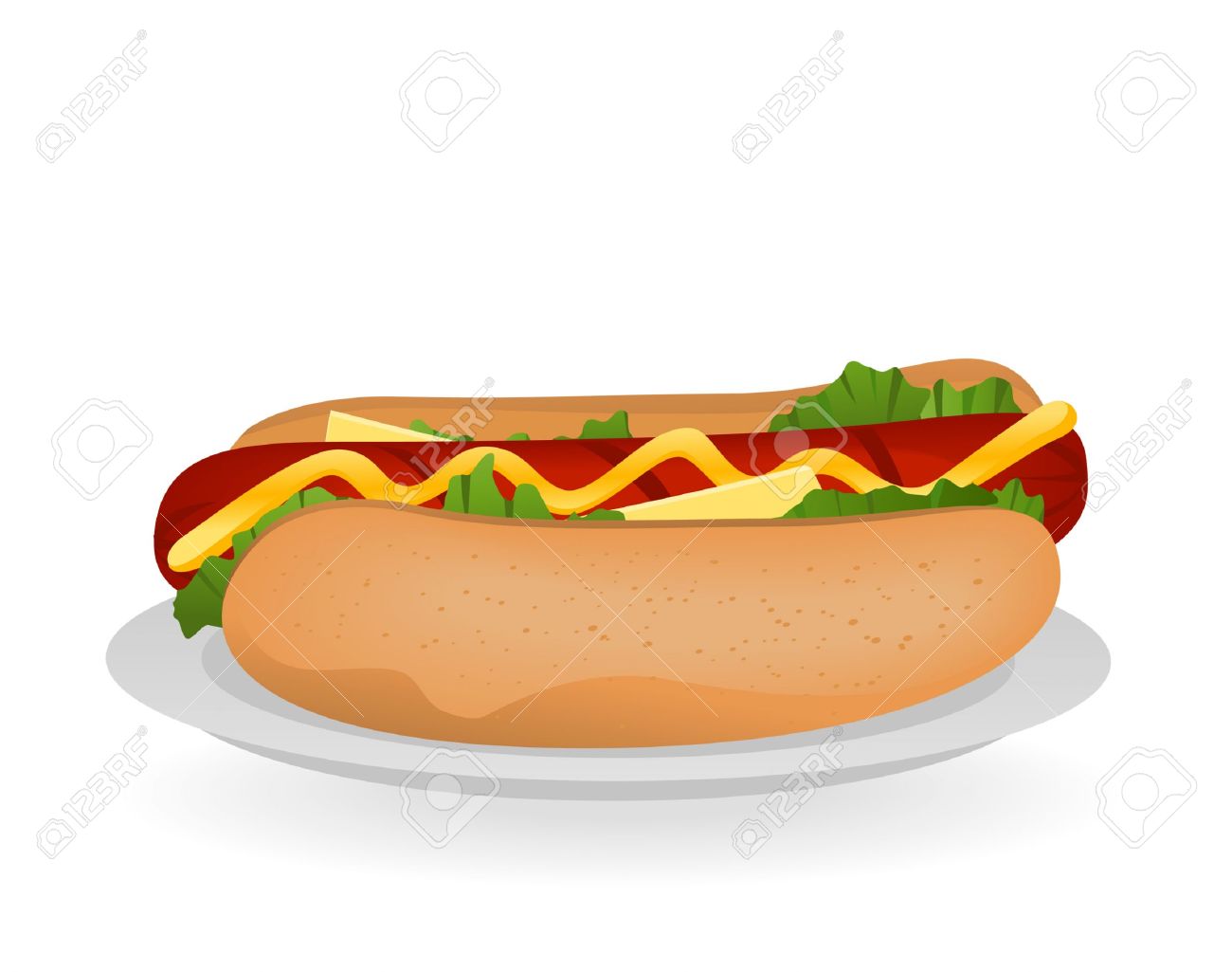 Detail Clipart Hot Dogs Nomer 49