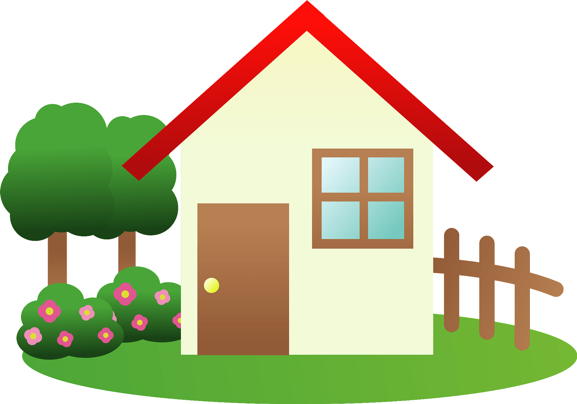 Detail Clipart House Nomer 33